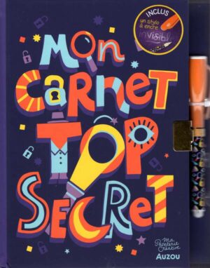 Ma Papeterie Creative - Mon Carnet Top Secret