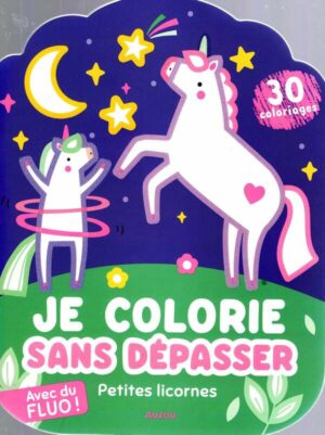Coloriages Fluo - Petites Licornes