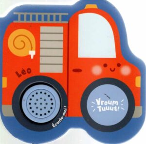 Petits Vehicules Sonores - Leo Le Camion De Pompiers