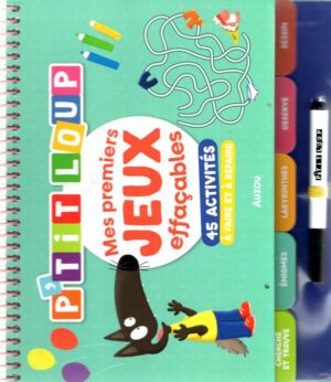 P'tit Loup - Mes Premiers Jeux Effacables