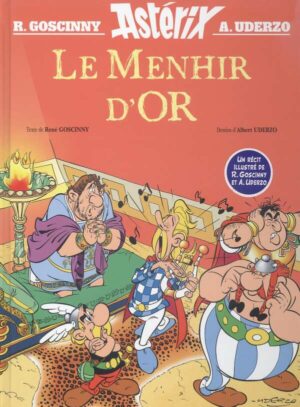 Asterix - Album Illustre - Le Menhir D'or (Hors Collection) - Hors Collection - Album Illustre