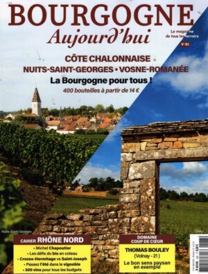 Bourgogne Aujourd'Hui n°183