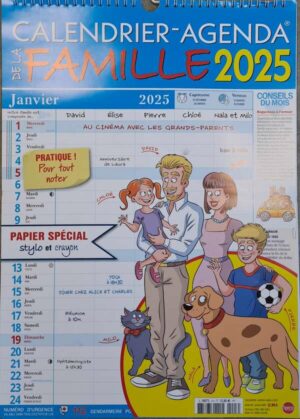 Calendrier - Agenda Famille n°3