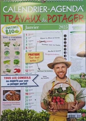 Calendrier - Travaux du Potager n°2