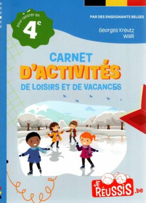 Carnet D'activites Pour Rentrer En 4Eme