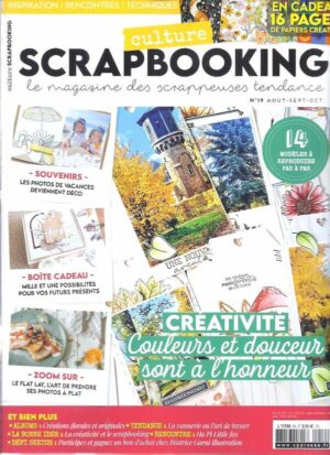 Culture Scrapbooking n°19