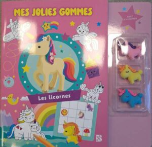 Mes Jolies Gommes - Les Licornes