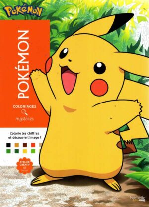 Coloriages Mysteres - Pokemon - Colorie Les Chiffres Et Decouvre L'image