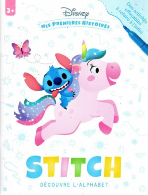 Disney Baby - Mes Premieres Histoires - Cahier D'activites - Stitch Decouvre L'alphabet