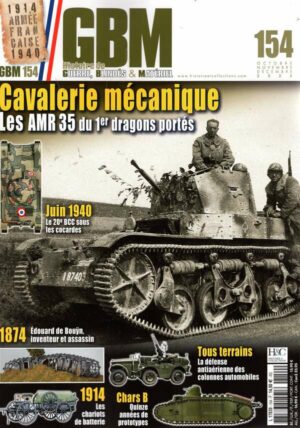 GBM Histoire de Guerre, Blindés & Matériel n°154