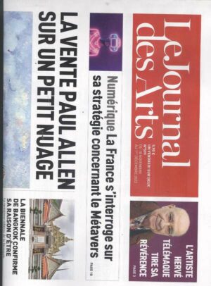 Le Journal des Arts n°599