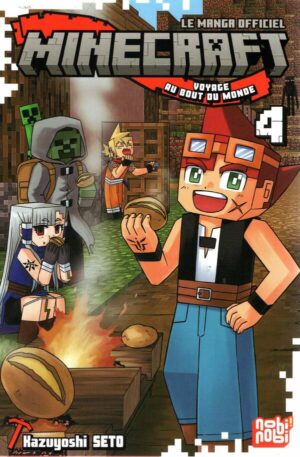 Minecraft, Le Manga Officiel - Voyage Au Bout Du Monde T04