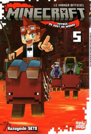 Minecraft, Le Manga Officiel - Voyage Au Bout Du Monde T05