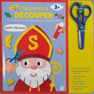 Livre D'activites Avec Ciseaux Saint-Nicolas