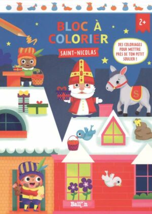 Bloc A Colorier - Saint-Nicolas