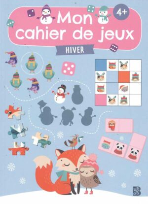 Cahier De Jeux Hiver
