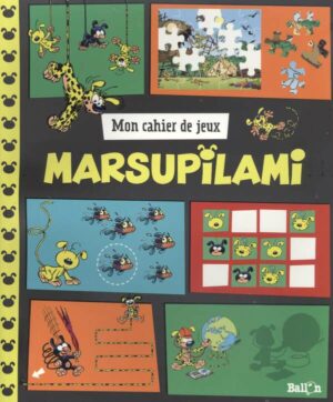 Mon Cahier De Jeux - Marsupilami