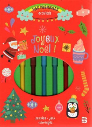 Bloc D'activites Avec Feutres: Noel