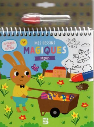 Je Colorie Avec De L'eau - Paques