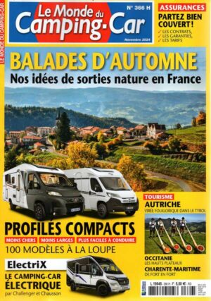 Le Monde du Camping-Car n°366