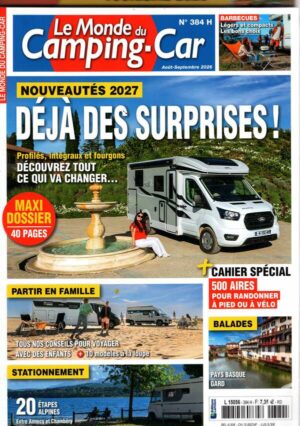 Monde du Camping-Car Pack n°384