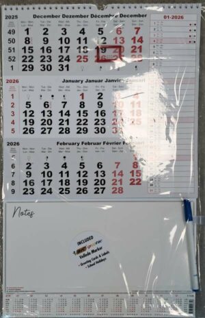 Calendar Notes-Board