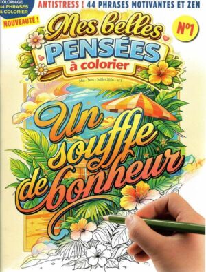 Belles Pensees A Colorier