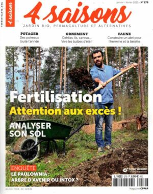 4 Saisons du Jardinage Bio n°270