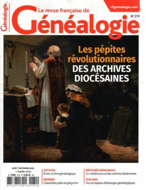 La Revue Française de Généalogie n°279