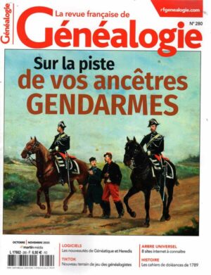 La Revue Française de Généalogie n°280