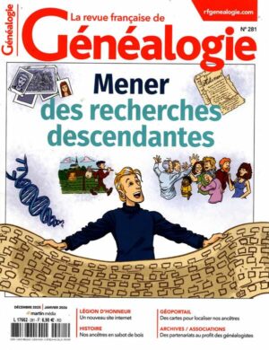La Revue Française de Généalogie n°281