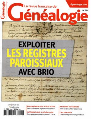 La Revue Française de Généalogie