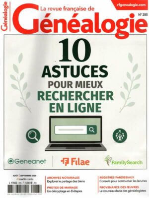 La Revue Française de Généalogie