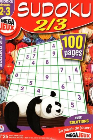 Sudoku 2/3 n°25