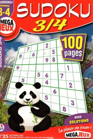 Sudoku 3/4 n°25