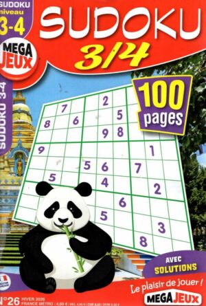 Sudoku 3/4 n°26