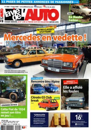La Vie de l'Auto n°2222